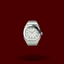 Nautilous Ring Silver | White